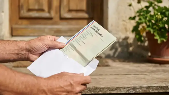 Certificat d'immatriculation reçu à domicile après un changement d'adresse